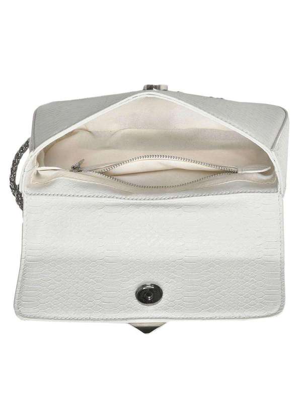Via Marte - Bolsa Feminina Transversal Via Marte B1-163 - Branco 4