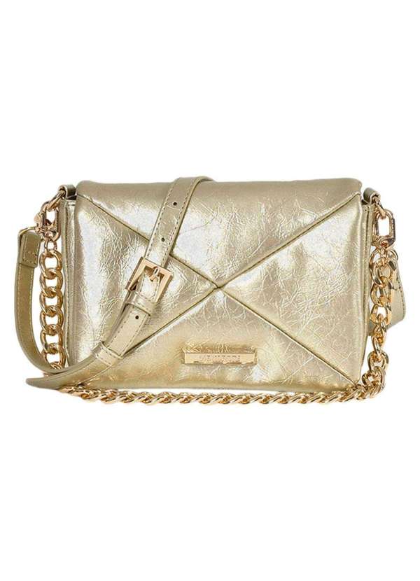 Via Marte - Bolsa Feminina Transversal Via Marte B1-167 - Ouro 1