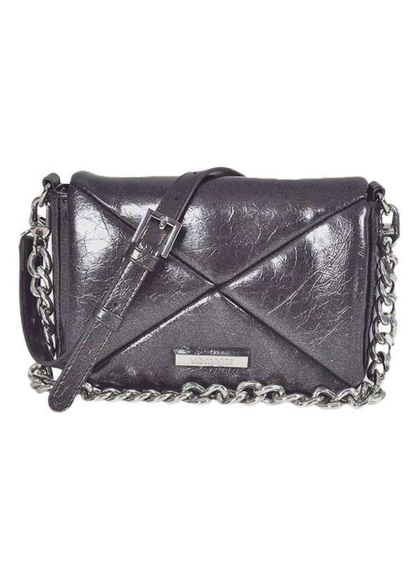 Via Marte - Bolsa Feminina Transversal Via Marte B1-167 - Grafite