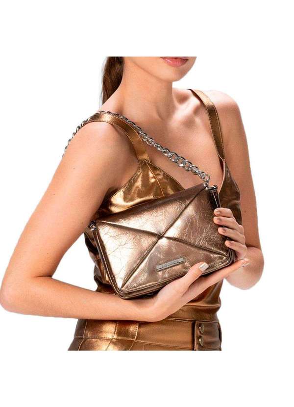 Via Marte - Bolsa Feminina Transversal Via Marte B1-167 - Grafite 2