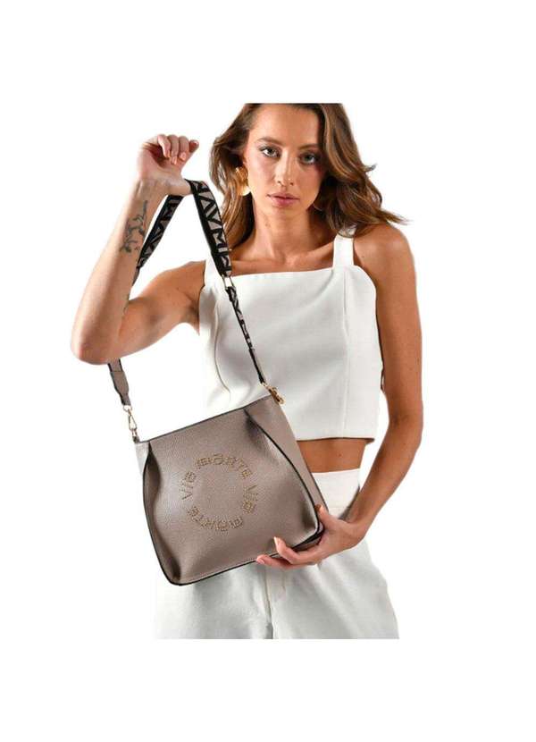 Via Marte - Bolsa Feminina Transversal Via Marte B2-514 - Bege 2