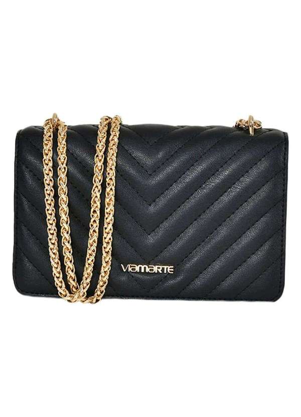 Via Marte - Bolsa Feminina Transversal Via Marte B2-526 Preto