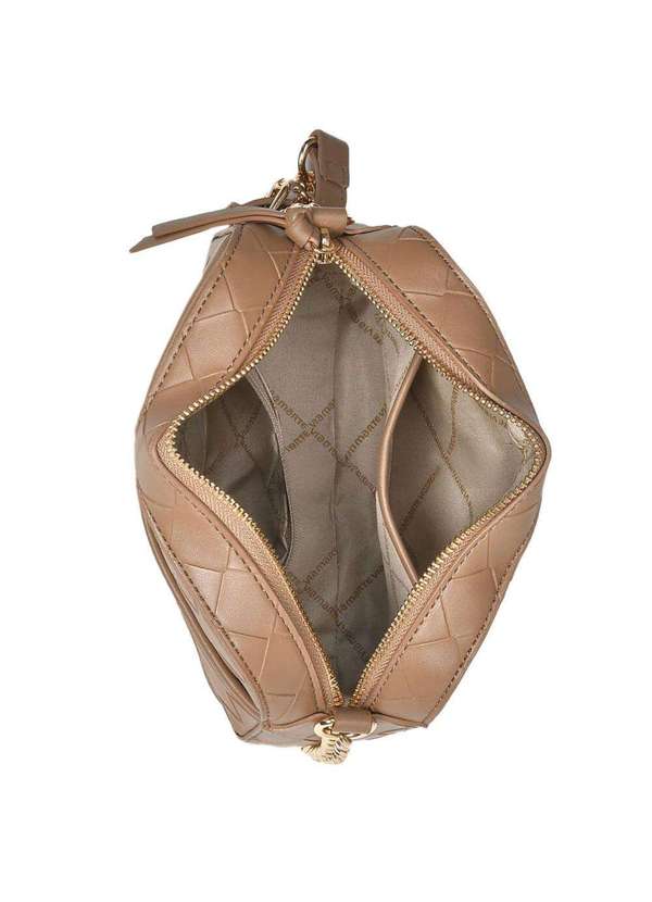 Via Marte - Bolsa Feminina Transversal Via Marte B2-615 - Camel 4