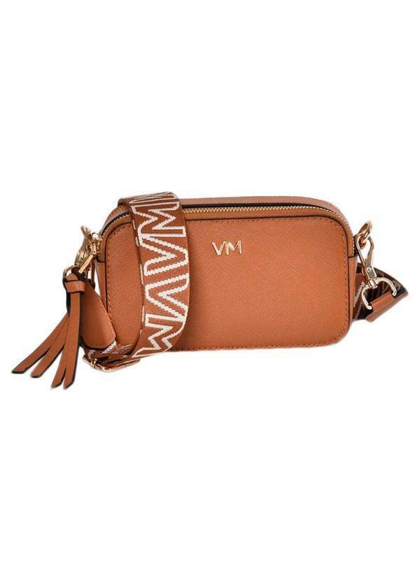 Via Marte - Bolsa Feminina Trasnversal Via Marte 221192 - Caramelo