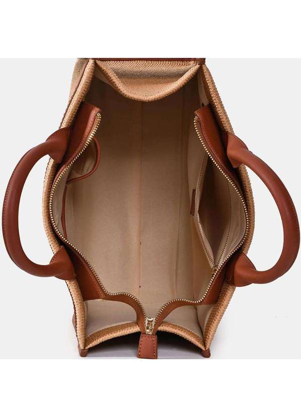 Via Marte - Bolsa Feminina Via Marte B1-121 - Bege 4