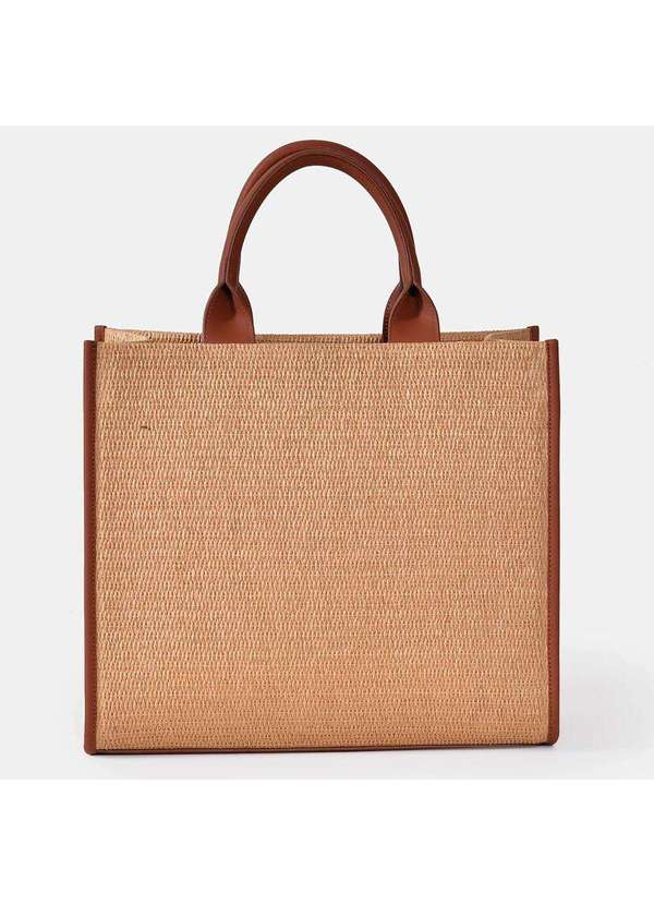 Via Marte - Bolsa Feminina Via Marte B1-121 - Bege 5