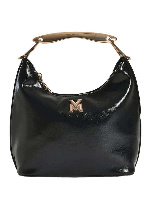 Via Marte - Bolsa Feminina Via Marte B1-306 Verniz/Preto