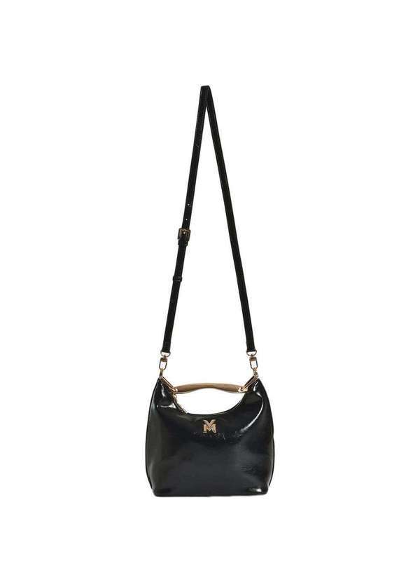 Via Marte - Bolsa Feminina Via Marte B1-306 Verniz/Preto 4