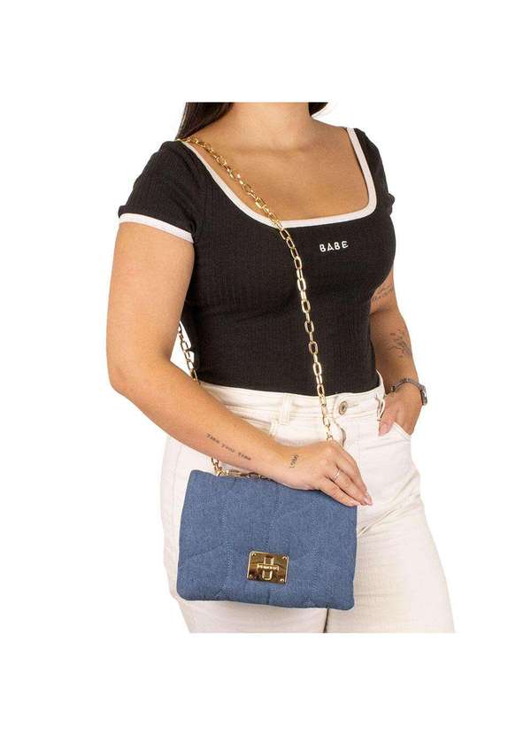 Via Marte - Bolsa Feminina Via Marte B1102 - Jeans 5