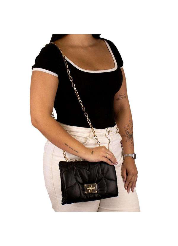 Via Marte - Bolsa Feminina Via Marte B1102 - Preto 2