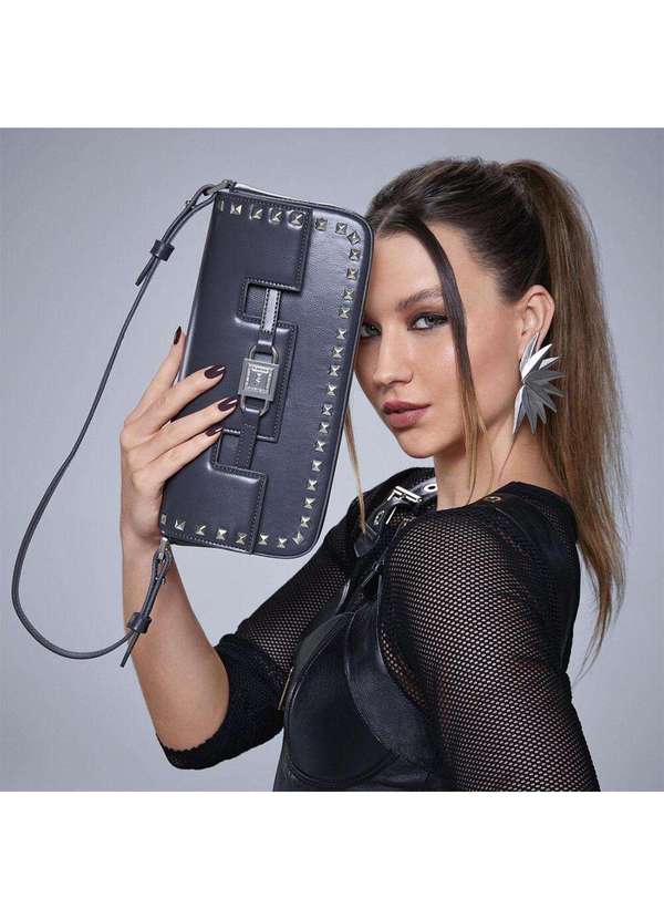 Via Marte - Bolsa Feminina Via Marte B1125 - Cinza 2