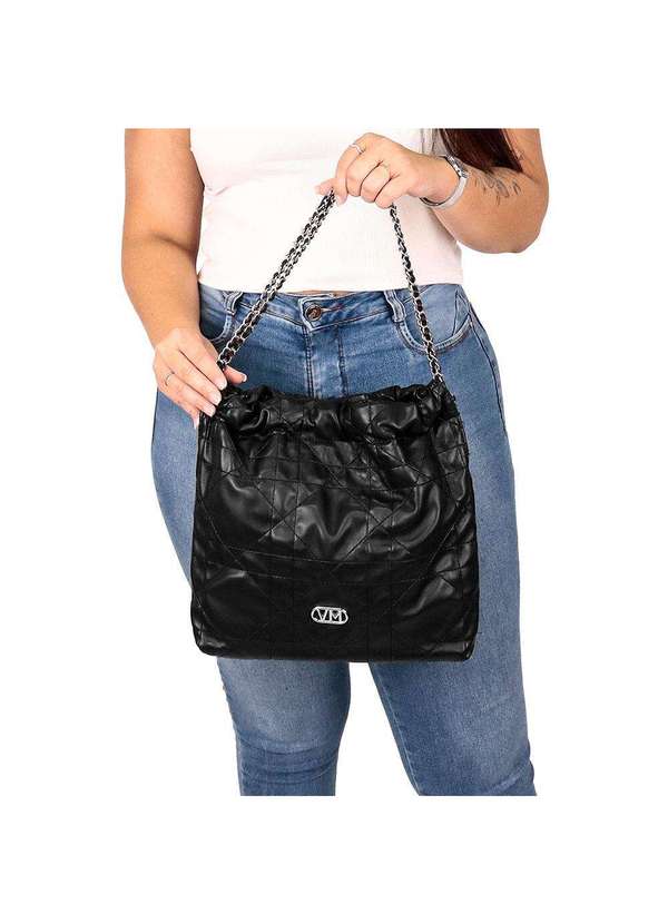Via Marte - Bolsa Feminina Via Marte B1137 - Preto 2