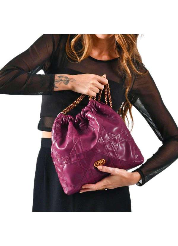 Via Marte - Bolsa Feminina Via Marte B1137 - Roxo 2
