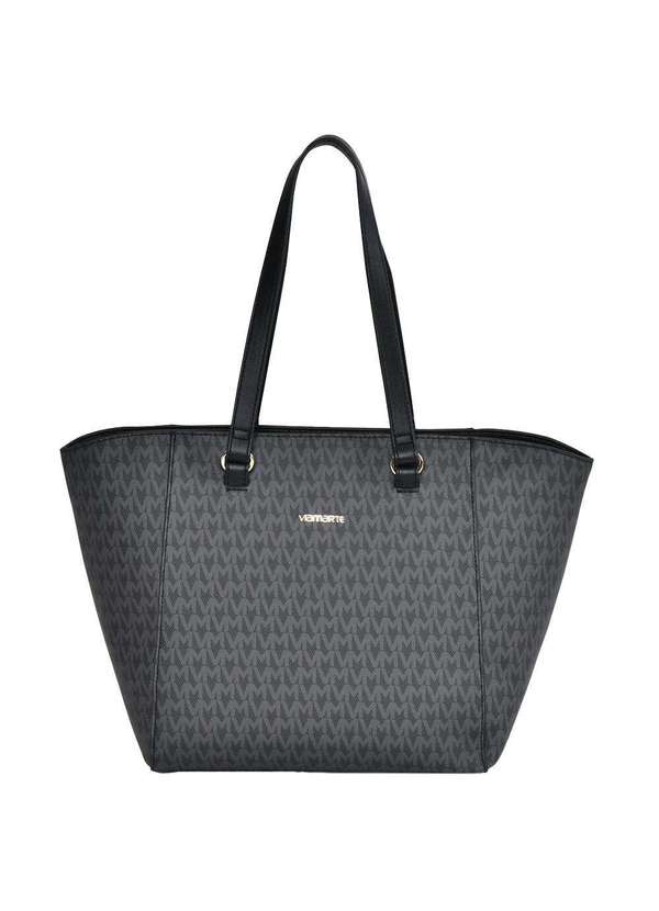 Via Marte - Bolsa Feminina Via Marte B2523 - Preto/Cinza