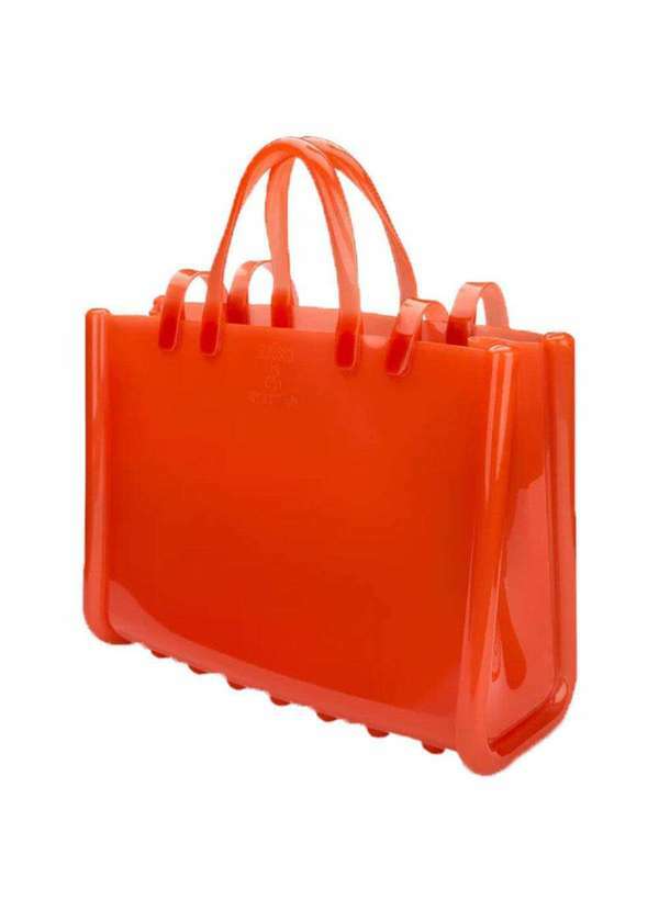 Melissa - Melissa X Telfar Large Jelly Shopper Ii 34456 Laranja 4