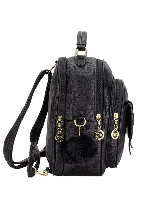 H.e - Mochila Feminina H.E Gh535 Preto 3