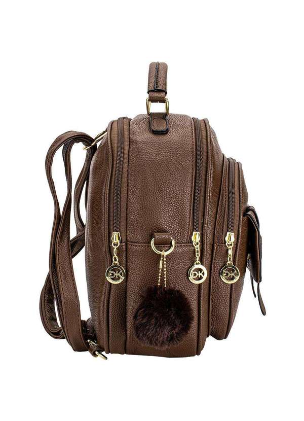 H.e - Mochila Feminina H.E Gh535 Café 3