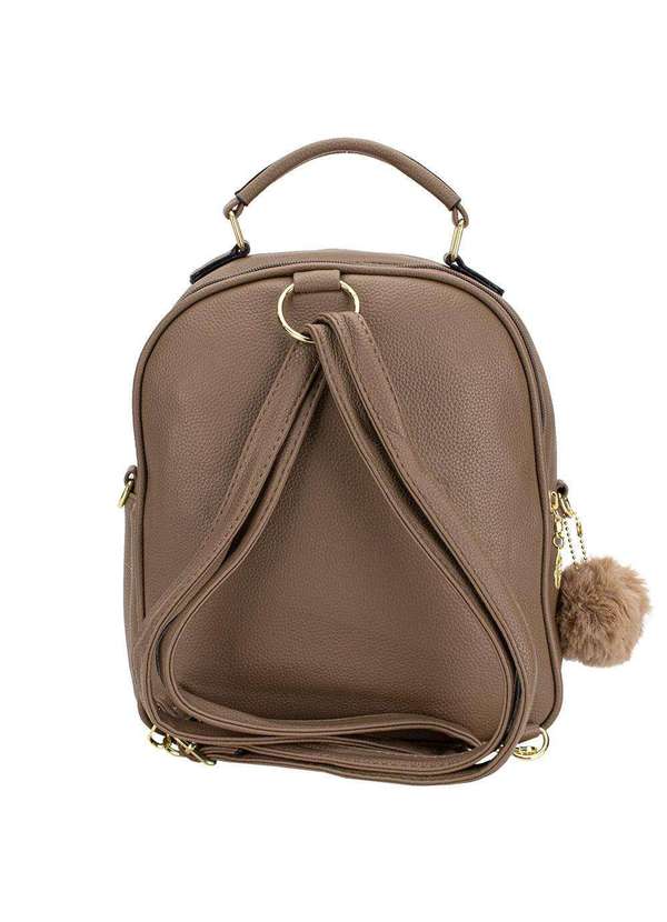 H.e - Mochila Feminina H.E Gh535 Taupe 4