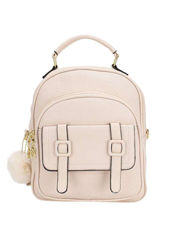 H.e - Mochila Feminina H.E Gh535 Branco/Off 1