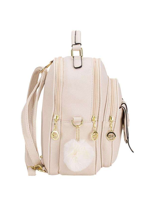 H.e - Mochila Feminina H.E Gh535 Branco/Off 3