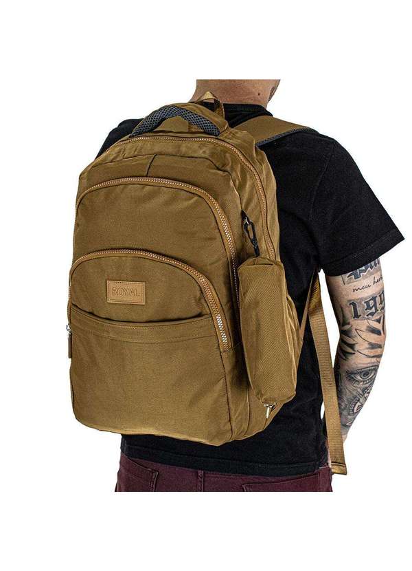 Royal Style - Mochila Masculina Royal Style 801ab Cinza 2