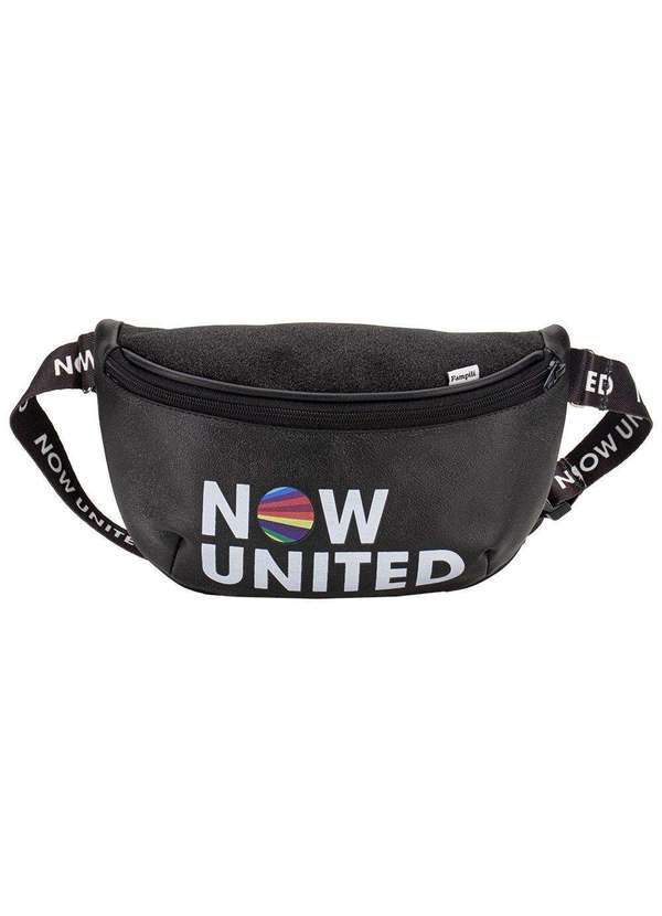 Pampili - Pochete Now United Pampili Infantil 580092 - Preto 01
