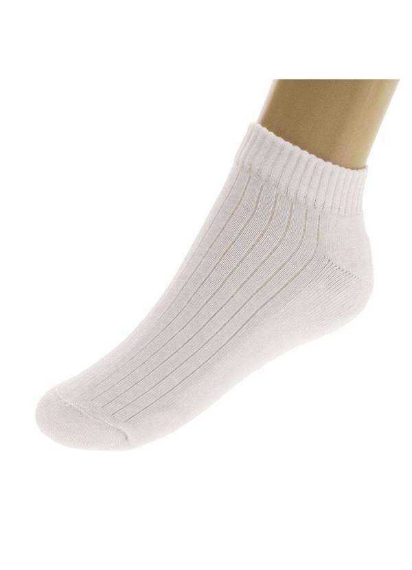 Trifil - Kit 3 pares de Meia Sport Trifil - T08004 - Preto/Branco 3