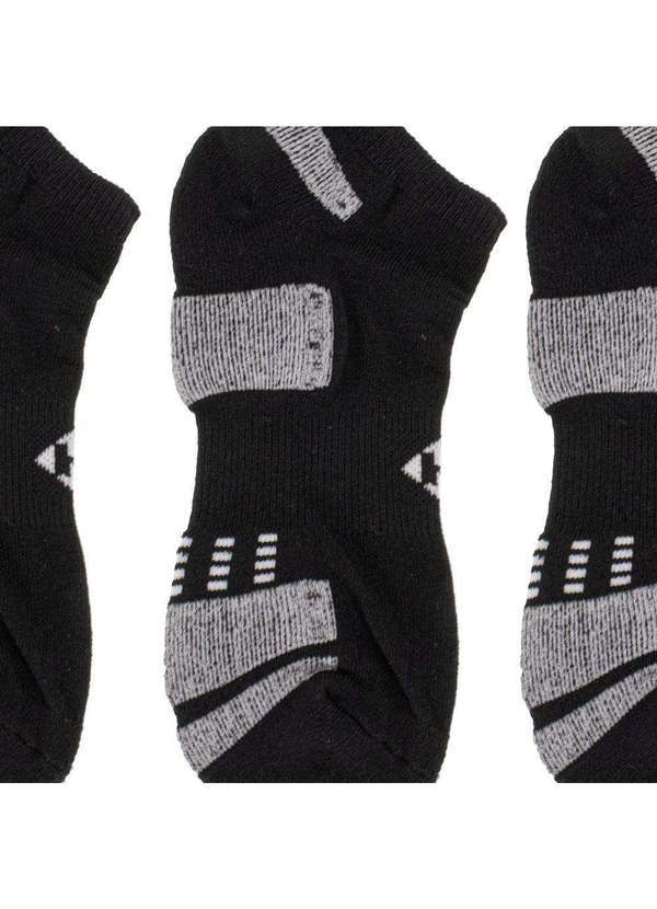 Hoahi - Kit 3 pares de Meias Cano Curto Hoahi 18096 - Preto 5