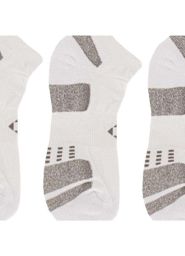 Hoahi - Kit 3 pares de Meias Cano Curto Hoahi 18096 - Branco 5