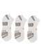 Hoahi - Kit 3 pares de Meias Cano Curto Hoahi 18096 - Branco - variação: - Branco