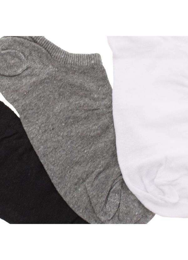 Trifil - Kit 3 pares de Meias Trifil - T06227 - Preto/Branco 5