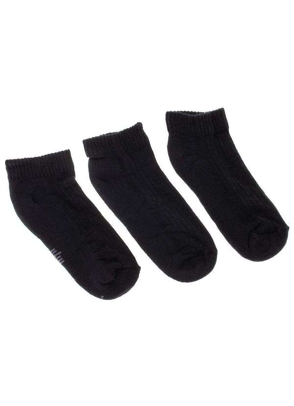 Trifil - Kit 3 pares de Meias Trifil - T08004 - Preto