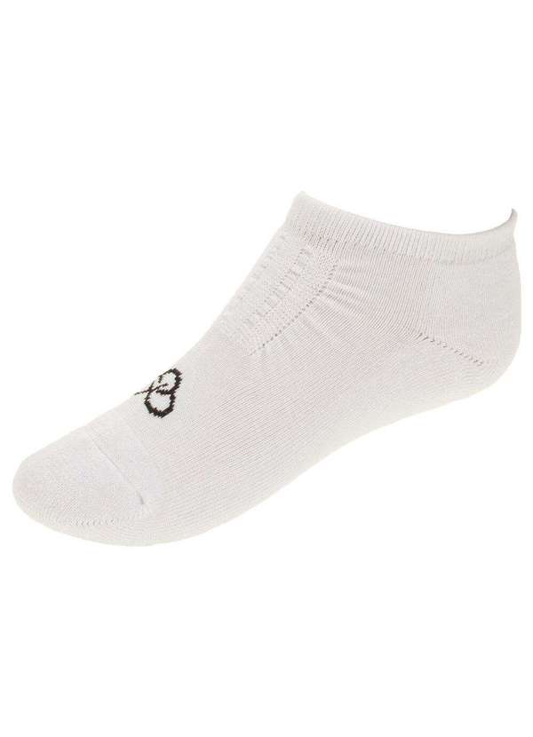 Olympikus - Kit com 03 pares de Meias Invisível Olympikus - 81924 - Branco 4