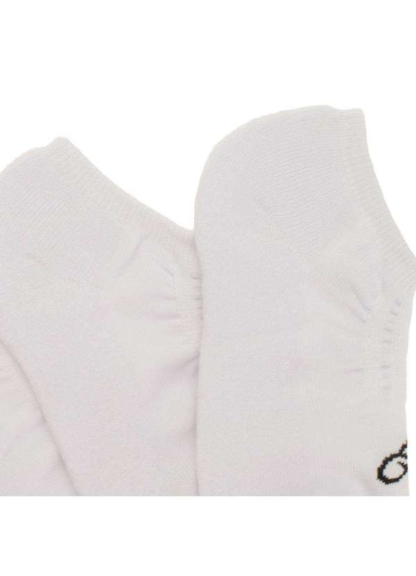 Olympikus - Kit com 03 pares de Meias Invisível Olympikus - 81924 - Branco 5