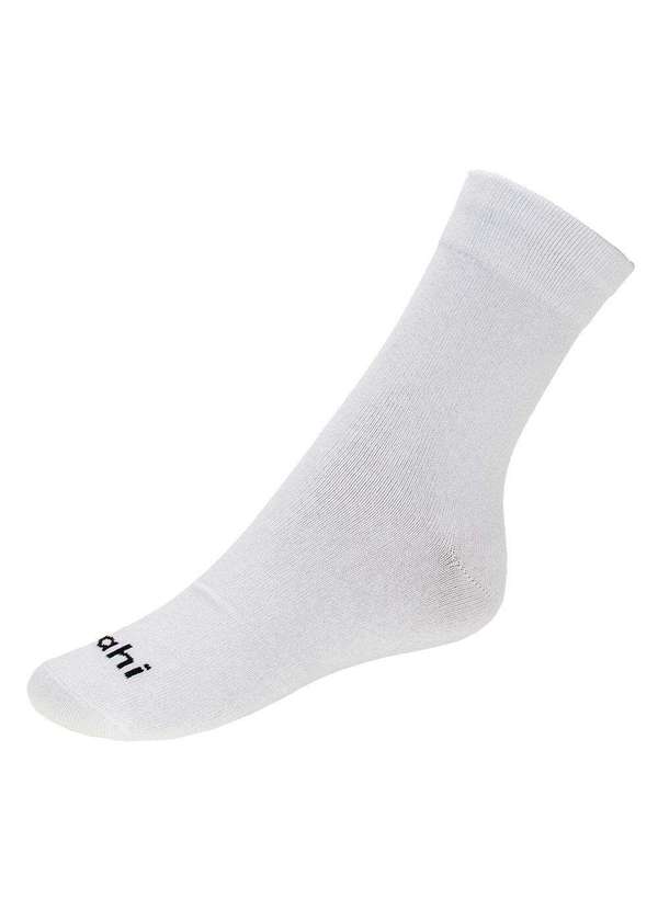 Hoahi - Kit com 3 pares de Meias Cano Longo Hoahi 18096 - Preto/Branco 2