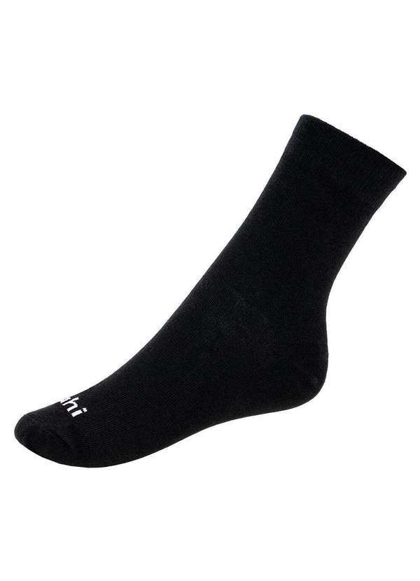 Hoahi - Kit com 3 pares de Meias Cano Longo Hoahi 18096 - Preto 2