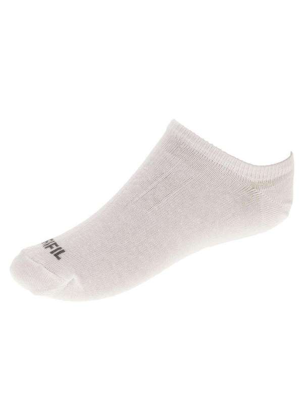 Trifil - Kit com 3 pares de Meias Invisivel Trifil - T06227 - Branco 3