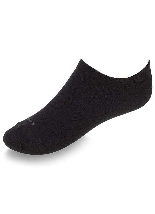 Lupo - Kit com 3 pares de Meias Sortidas Invisível Lupo - 32700 - Preto/Cinza 2