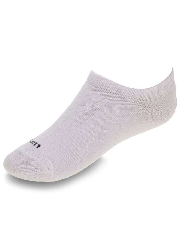 Lupo - Kit com 3 pares de Meias Sortidas Invisível Lupo - 32700 - Preto/Cinza 3