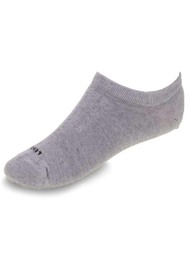 Lupo - Kit com 3 pares de Meias Sortidas Invisível Lupo - 32700 - Preto/Cinza 4