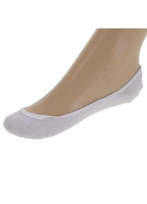 Lupo - Meia Sapatilha Adulto Lupo - 03287 - Branco 2