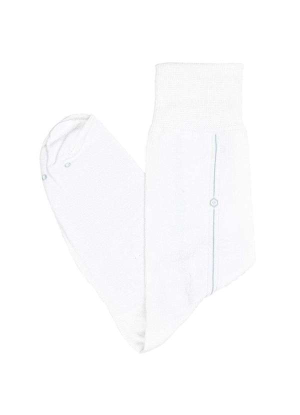 Lupo - Meia Social Sportwear Lupo 1275 Branco/Cinza