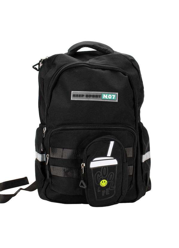 Arara Dourada - Mochila Feminina Arara Dourada 66323 - Preto