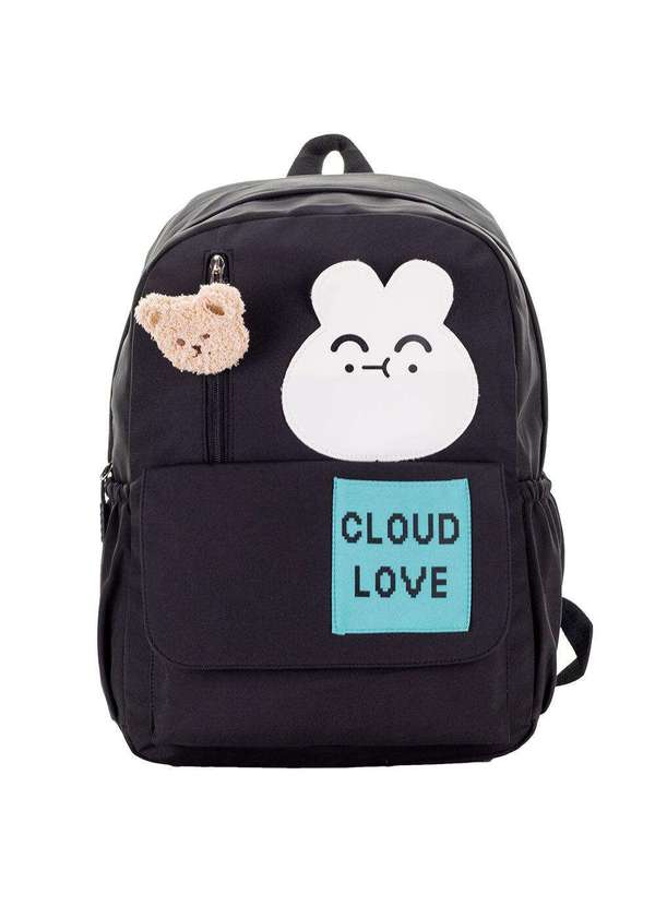 Arara Dourada - Mochila Feminina  Arara Dourada - Ry6670 - Preto