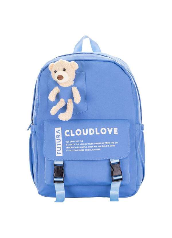 Arara Dourada - Mochila Feminina  Arara Dourada - Ry6671 - Azul