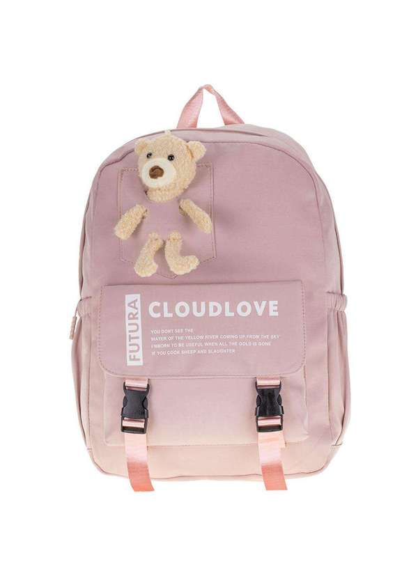 Arara Dourada - Mochila Feminina  Arara Dourada - Ry6671 - Rosa