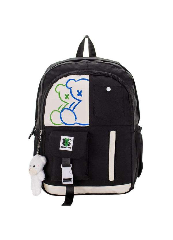 Arara Dourada - Mochila Feminina Arara Dourada - Ry6672 - Preto