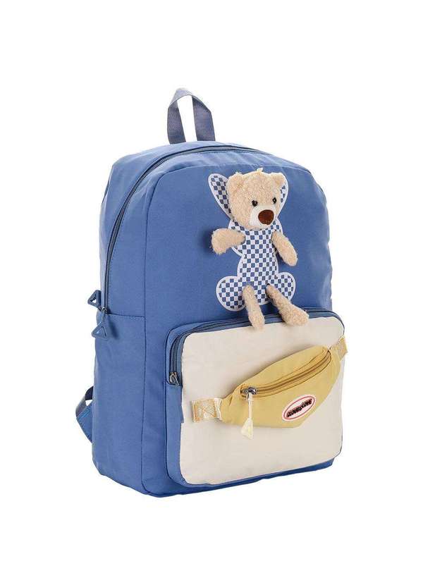 Arara Dourada - Mochila Feminina  Arara Dourada - Ry6679 - Azul 2