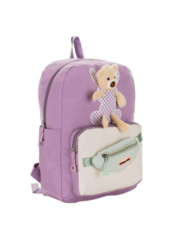 Arara Dourada - Mochila Feminina  Arara Dourada - Ry6679 - Lilás 2