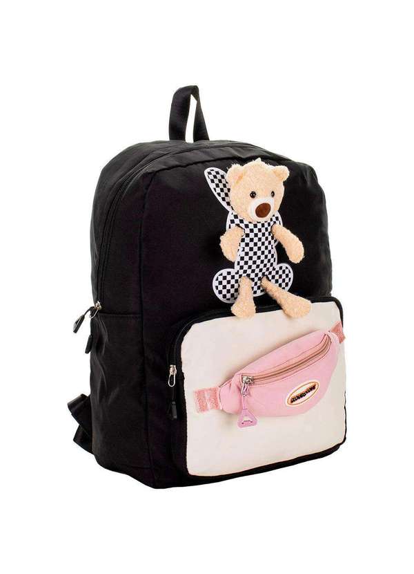 Arara Dourada - Mochila Feminina Arara Dourada - Ry6679 - Preto 2